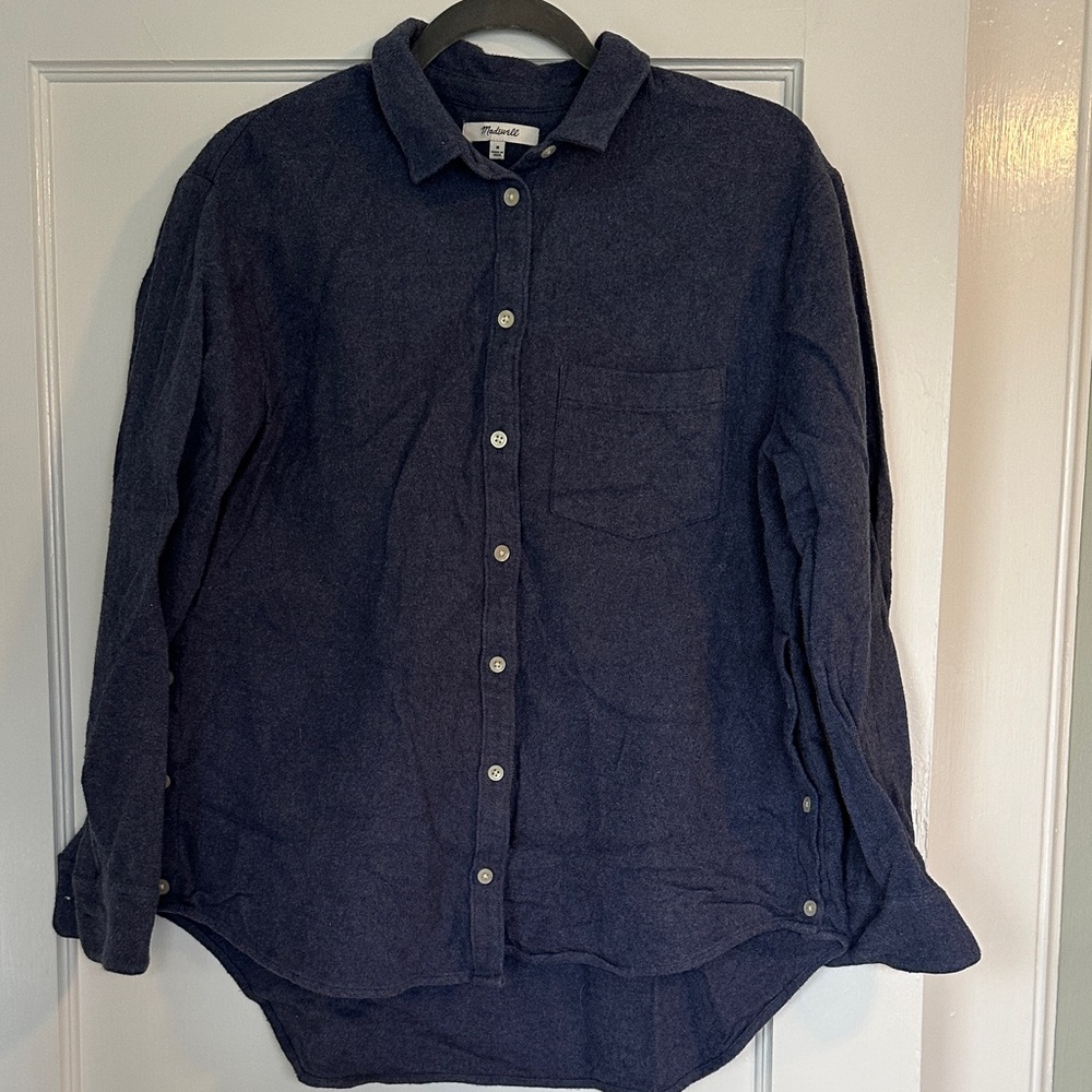 Madewell Flannel Button-Down Shirt